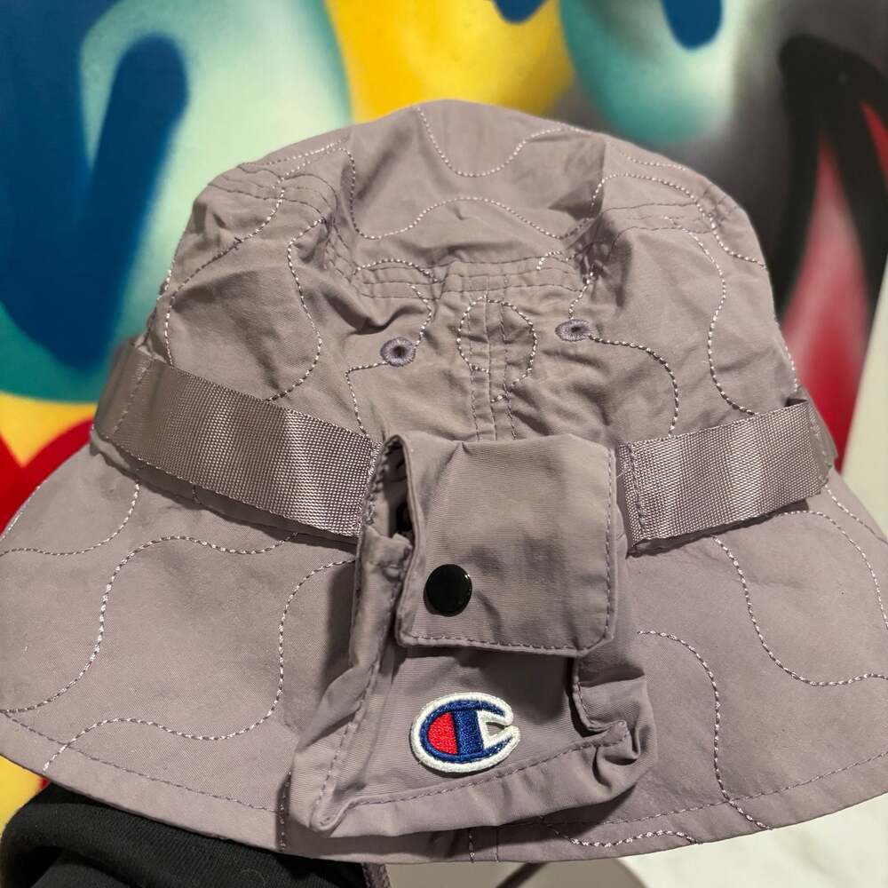 Champion Quilted Utility Bucket Hat with Pocket
